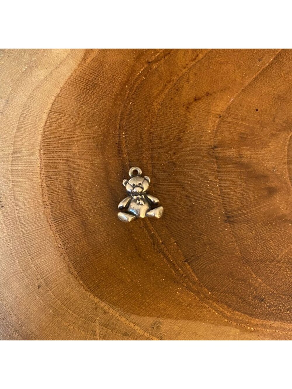 James Avery Stuffed Teddy Bear Charm, Sterling Silver